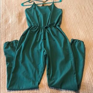 Women’s Small Jade Green Jumpsuit